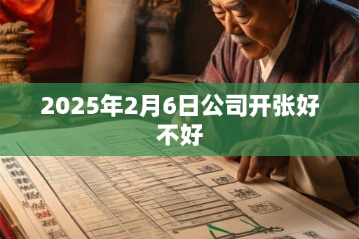 2025年2月6日公司开张好不好