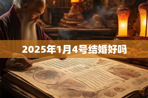 2026年1月4号结婚好吗