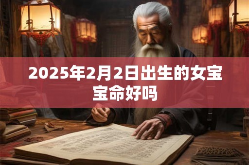2025年2月2日出生的女宝宝命好吗