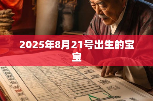 2025年8月21号出生的宝宝