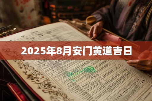 2026年8月安门黄道吉日 2026年8月安门黄道吉日