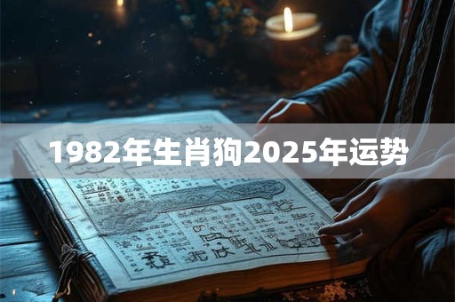 1982年生肖狗2025年运势
