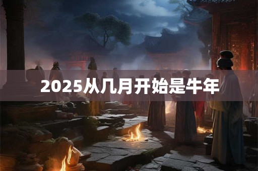 2026从几月开始是牛年