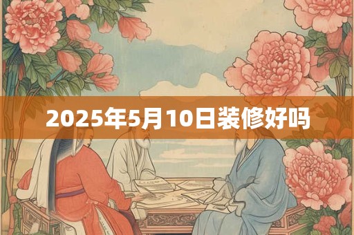 2025年5月10日装修好吗
