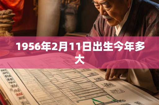 1956年2月11日出生今年多大