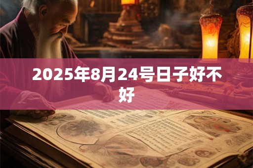 2025年8月24号日子好不好