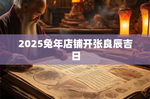 2025兔年店铺开张良辰吉日