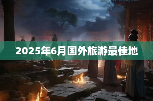 2025年6月国外旅游最佳地