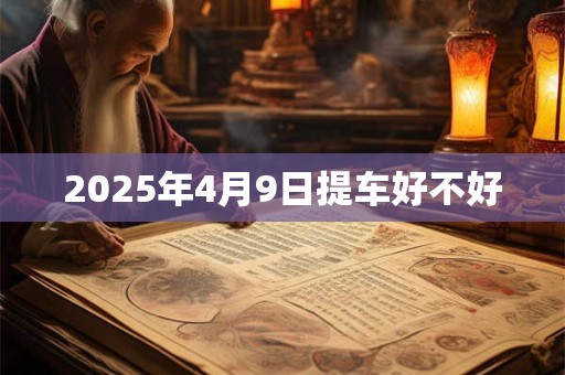2025年4月9日提车好不好