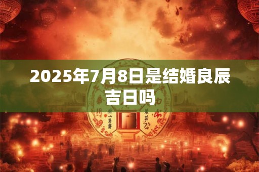 2025年7月8日是结婚良辰吉日吗