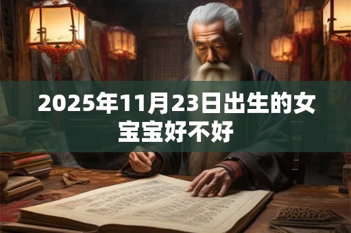 2025年11月23日出生的女宝宝好不好