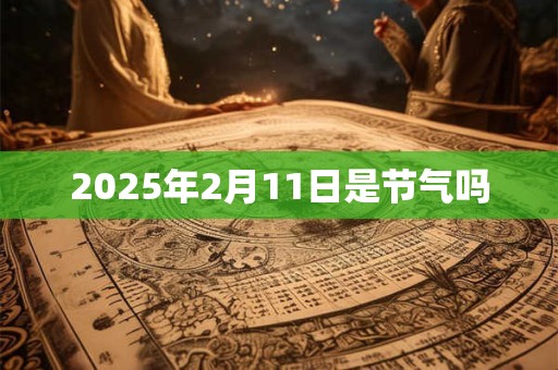 2025年2月11日是节气吗