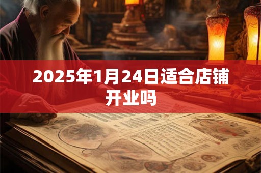 2025年1月24日适合店铺开业吗