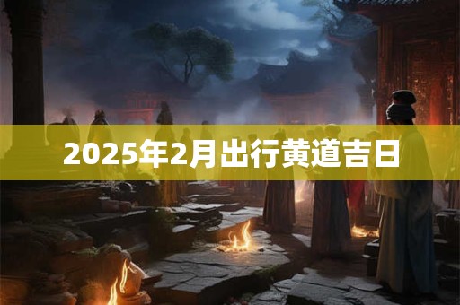 2025年2月出行黄道吉日