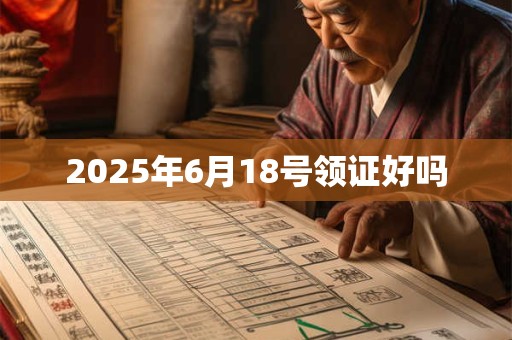 2025年6月18号领证好吗