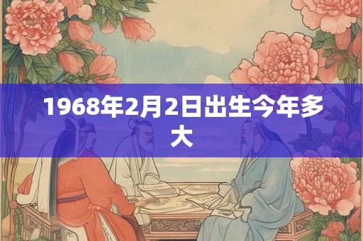 1968年2月2日出生今年多大 1968年2月2日出生今年多大