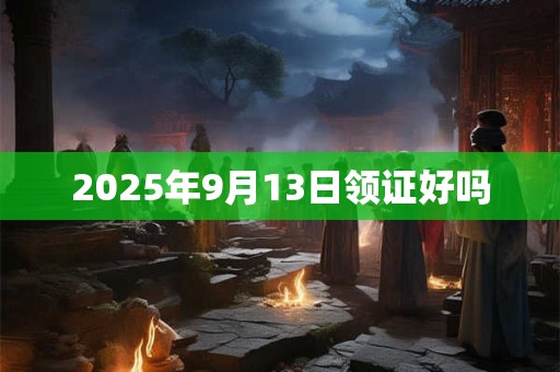 2025年9月13日领证好吗