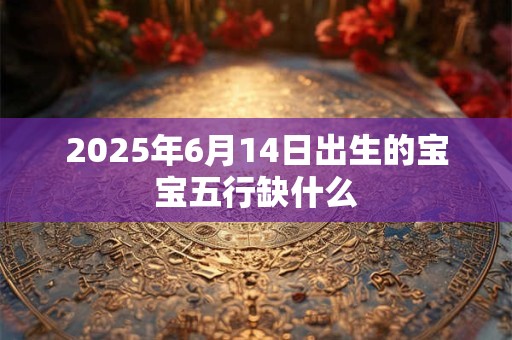 2025年6月14日出生的宝宝五行缺什么