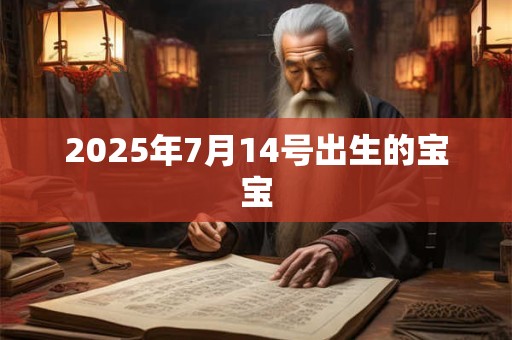 2025年7月14号出生的宝宝