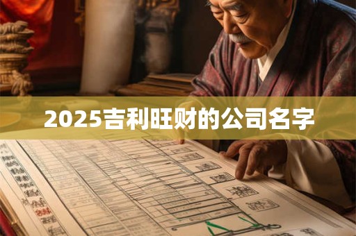 2026吉利旺财的公司名字