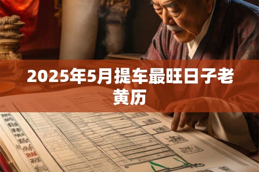 2025年5月提车最旺日子老黄历