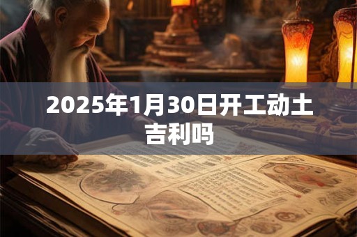 2025年1月30日开工动土吉利吗