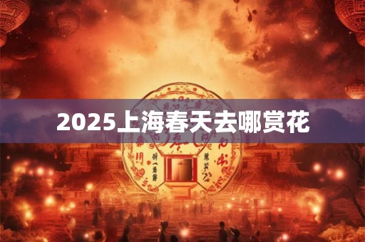 2025上海春天去哪赏花