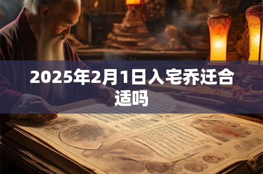 2025年2月1日入宅乔迁合适吗