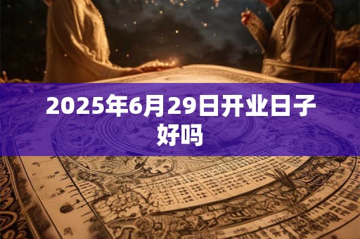 2025年6月29日开业日子好吗