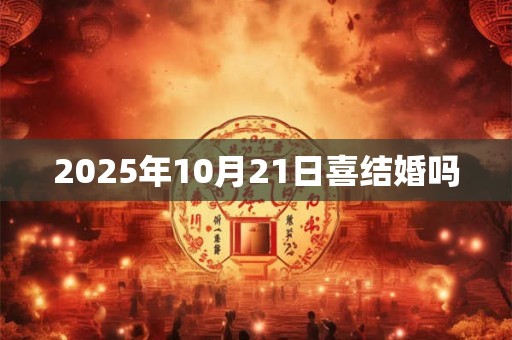 2025年10月21日喜结婚吗