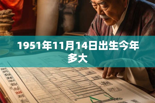 1951年11月14日出生今年多大