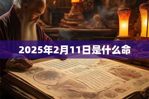 2025年2月11日是什么命