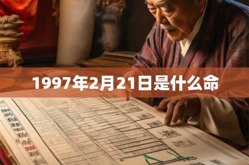 1997年2月21日是什么命