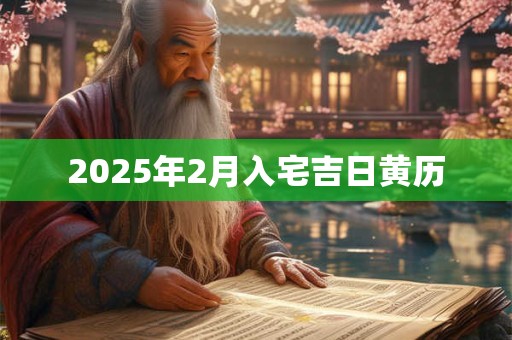 2025年2月入宅吉日黄历