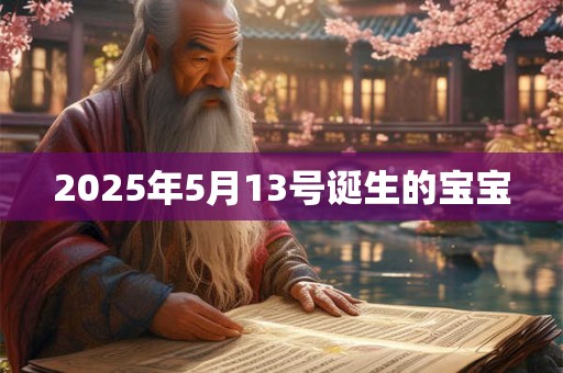 2025年5月13号诞生的宝宝
