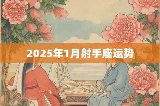 2025年1月射手座运势