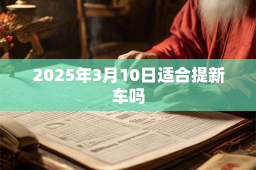 2025年3月10日适合提新车吗