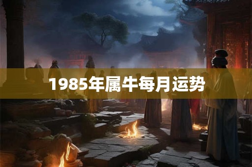 1985年属牛每月运势