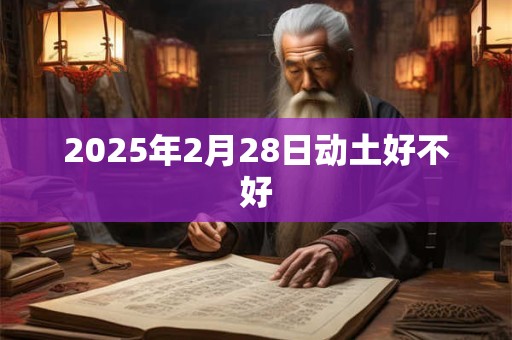 2025年2月28日动土好不好