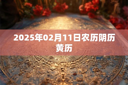 2025年02月11日农历阴历黄历