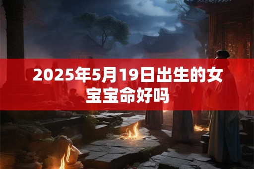 2025年5月19日出生的女宝宝命好吗