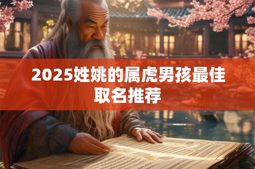 2025姓姚的属虎男孩最佳取名推荐