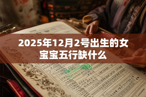 2025年12月2号出生的女宝宝五行缺什么