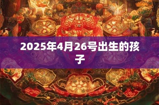 2025年4月26号出生的孩子