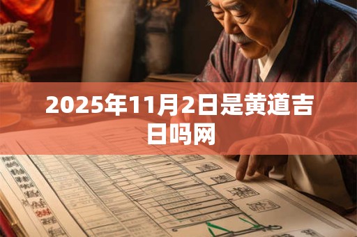 2025年11月2日是黄道吉日吗网