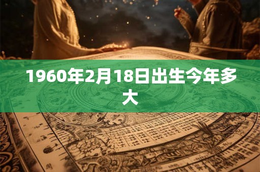 1960年2月18日出生今年多大