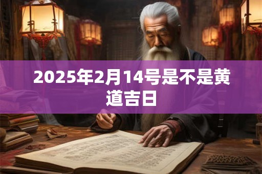 2025年2月14号是不是黄道吉日