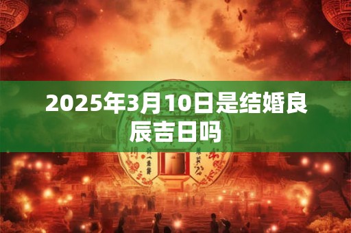 2025年3月10日是结婚良辰吉日吗