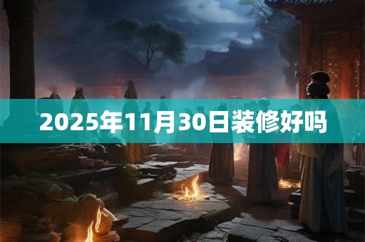 2025年11月30日装修好吗