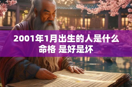 2001年1月出生的人是什么命格 是好是坏